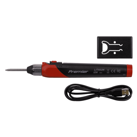 Sealey Lithium-ion Rechargeable Soldering Iron 12W Model No SDL10