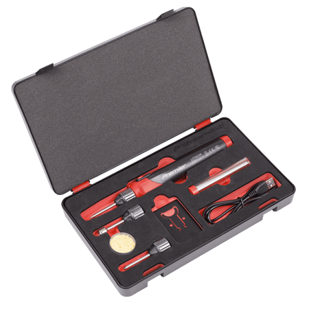 Sealey Lithium-ion Rechargeable Soldering Iron Kit 30W Model No SDL11