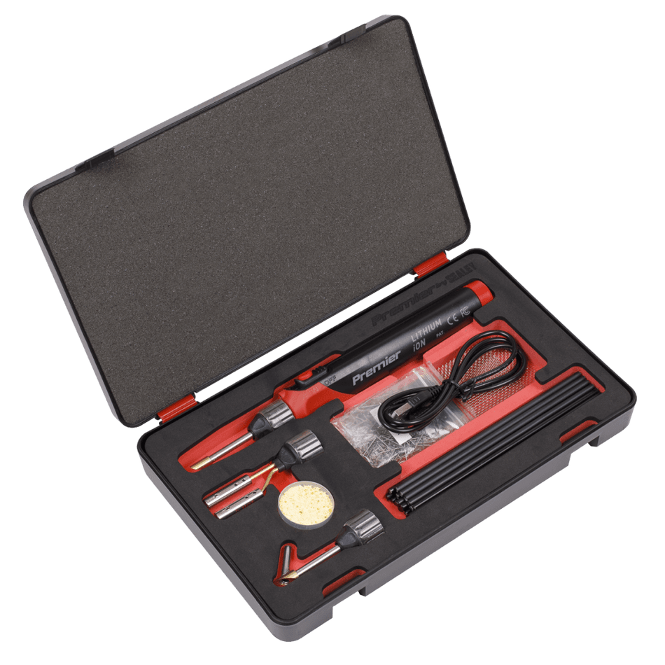 Sealey Lithium-ion Rechargeable Plastic Welding Repair Kit 30W Model No SDL14