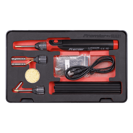 Sealey Lithium-ion Rechargeable Plastic Welding Repair Kit 30W Model No SDL14