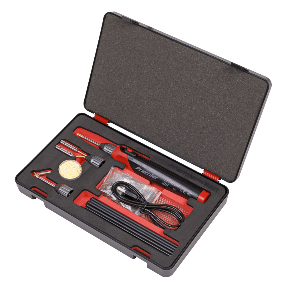 Sealey Lithium-ion Rechargeable Plastic Welding Repair Kit 30W Model No SDL14