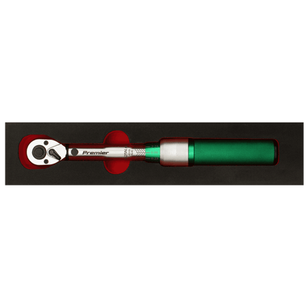 Sealey Torque Wrench Micrometer Style 1/4"Sq Drive 5-25Nm - Calibrated Model No STW901