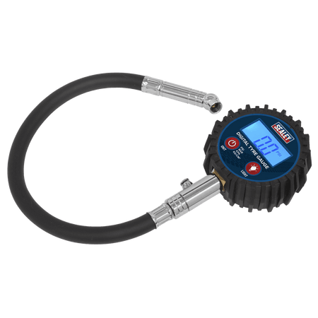Sealey Digital Tyre Pressure Gauge with Push-On Connector Model No TST002