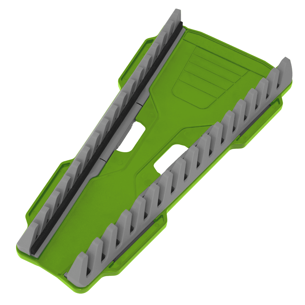 Sealey Reversible Spanner Rack 16pc Hi-Vis Green Model No WR11HV