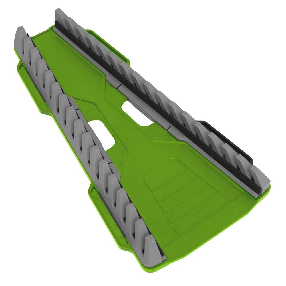 Sealey Reversible Spanner Rack 16pc Hi-Vis Green Model No WR11HV