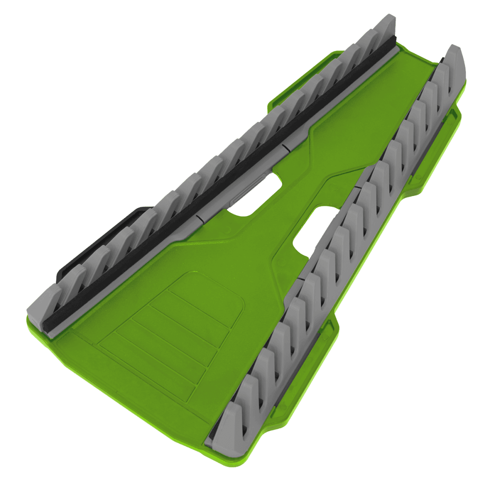 Sealey Reversible Spanner Rack 16pc Hi-Vis Green Model No WR11HV