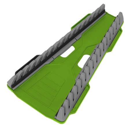 Sealey Reversible Spanner Rack 16pc Hi-Vis Green Model No WR11HV