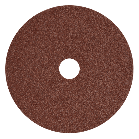 Sealey Worksafe® 115mm Fibre Backed Sanding Disc 40Grit - Pack of 25 Model No- WSD4540