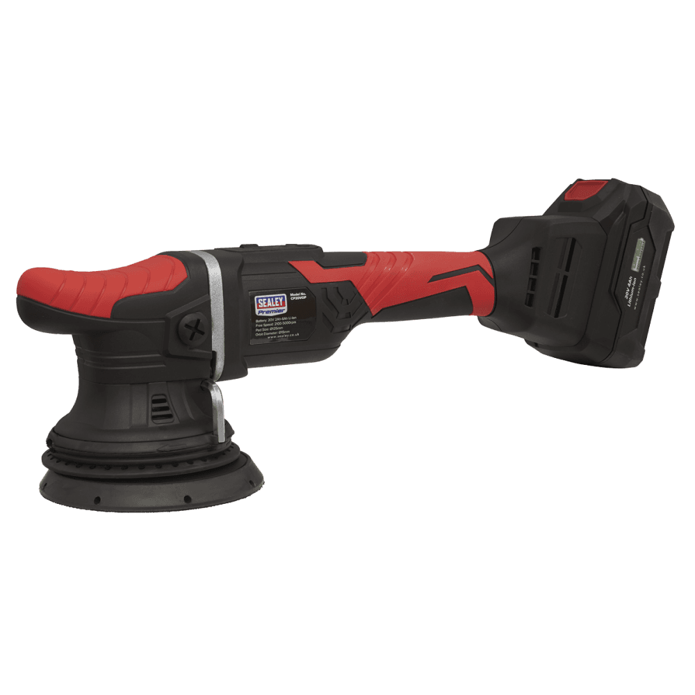 Sealey Premier SV20 Series 125mm Cordless Orbital Polisher 20V - Body Only Model No- CP20VOP
