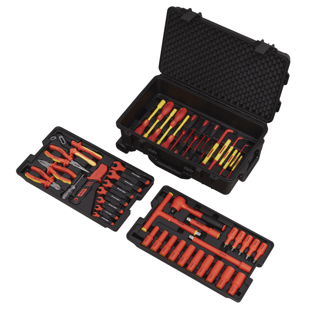 Sealey 1000V Insulated Tool Kit 1/2"Sq Drive 49pc Model No- AK7939