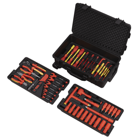 Sealey 1000V Insulated Tool Kit 1/2"Sq Drive 49pc Model No- AK7939