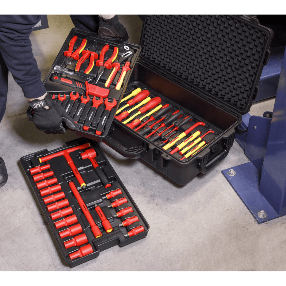 Sealey 1000V Insulated Tool Kit 3/8"Sq Drive 50pc Model No- AK7938