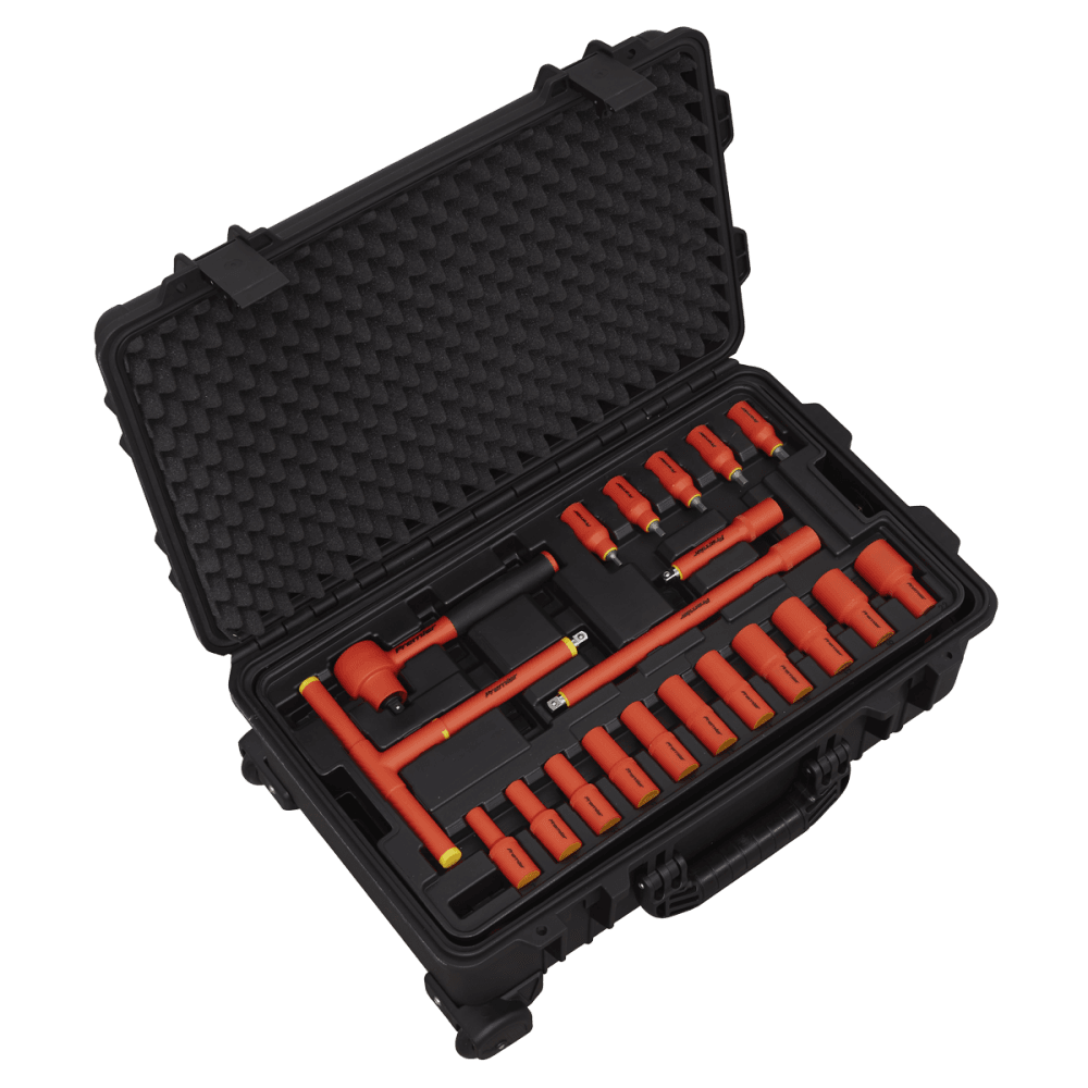 Sealey 1000V Insulated Tool Kit 3/8"Sq Drive 50pc Model No- AK7938