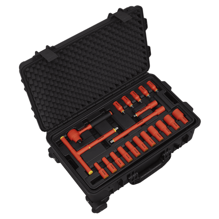 Sealey 1000V Insulated Tool Kit 3/8"Sq Drive 50pc Model No- AK7938