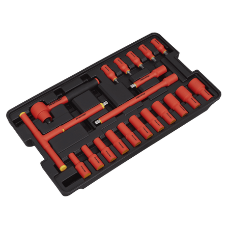 Sealey 1000V Insulated Tool Kit 3/8"Sq Drive 50pc Model No- AK7938