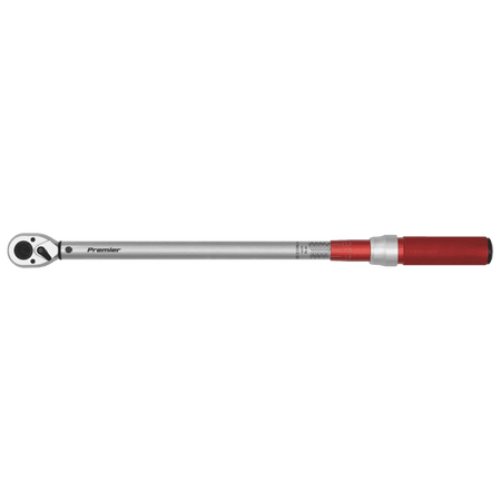 Sealey Premier Calibrated Micrometer Torque Wrench 1/2"Sq Drive 60-330Nm Model No- STW905