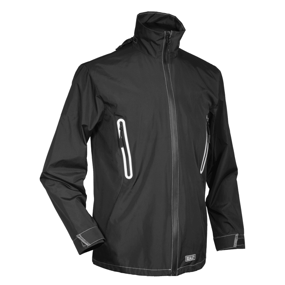 Sealey Heated Rain Jacket 5V - 50" Chest Extra-Large Model No- WPHJ04