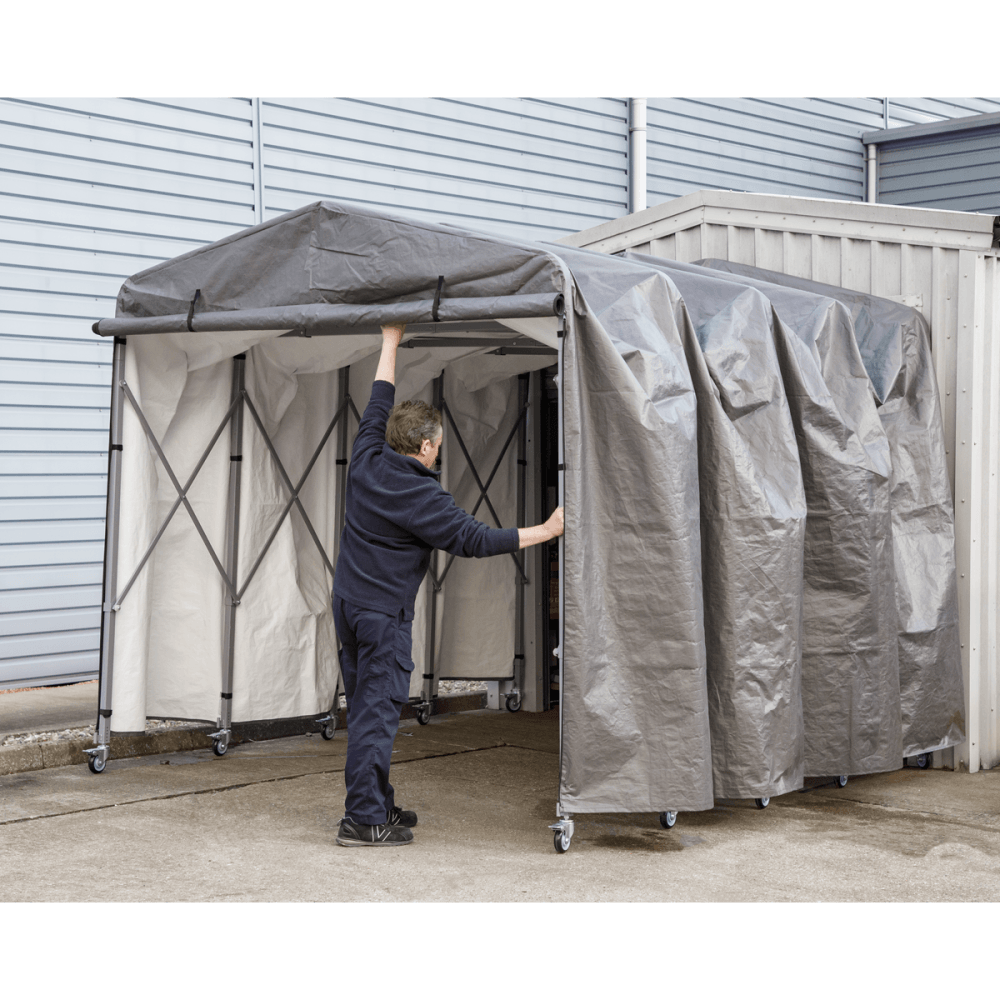 Sealey Foldable Garage Extension 2.5 x 4.5 x 2.5m Model No- FGE01