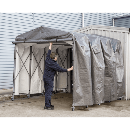 Sealey Foldable Garage Extension 2.5 x 4.5 x 2.5m Model No- FGE01