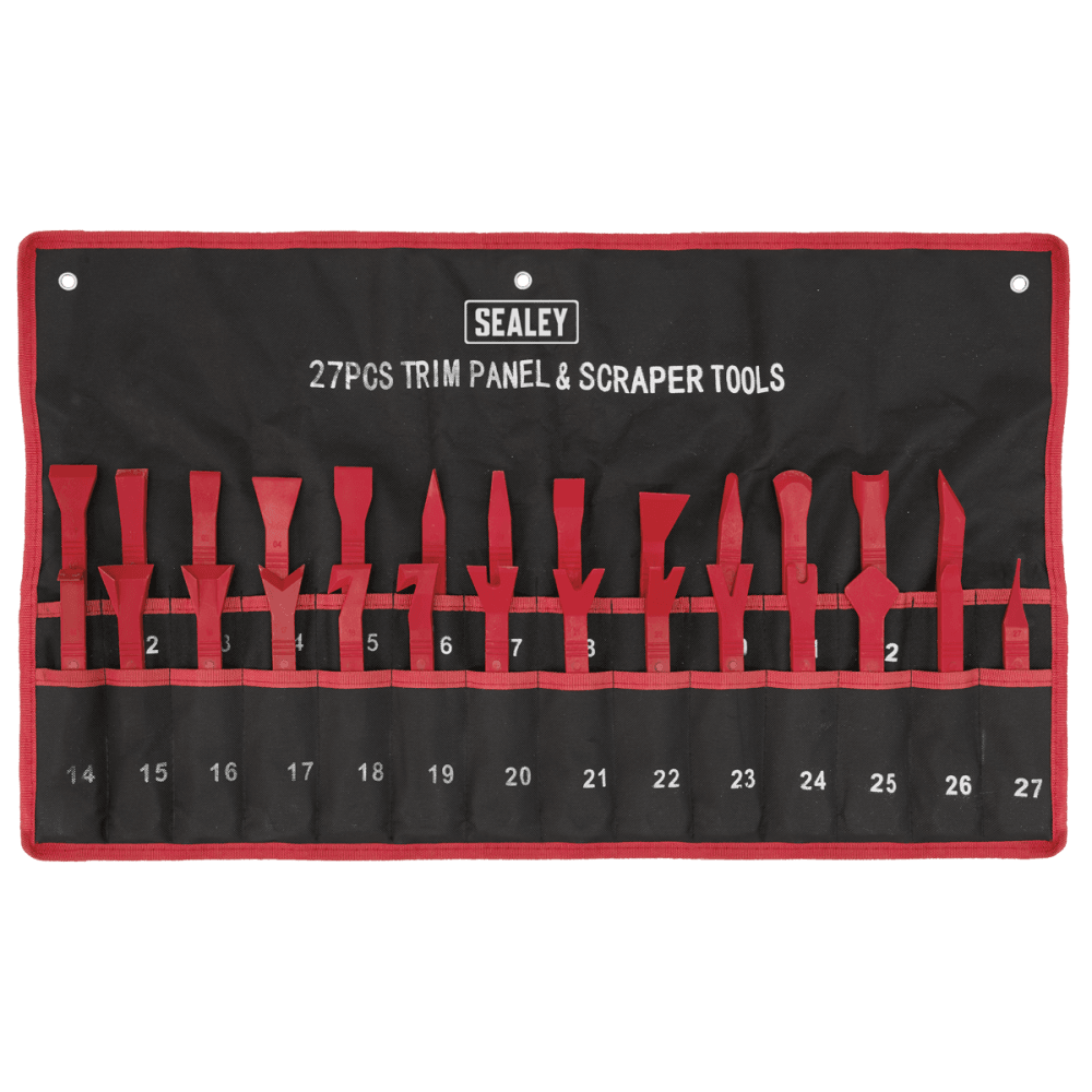 Sealey Trim & Panel Clip Tool Set 27pc Model No- RT27KIT