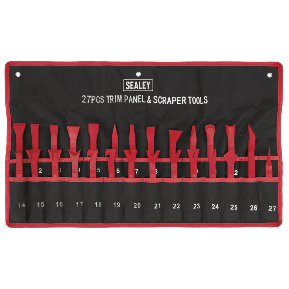 Sealey Trim & Panel Clip Tool Set 27pc Model No- RT27KIT