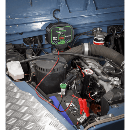 Sealey Battery Charger & Maintainer 16A Automatic Model No- SPBC16