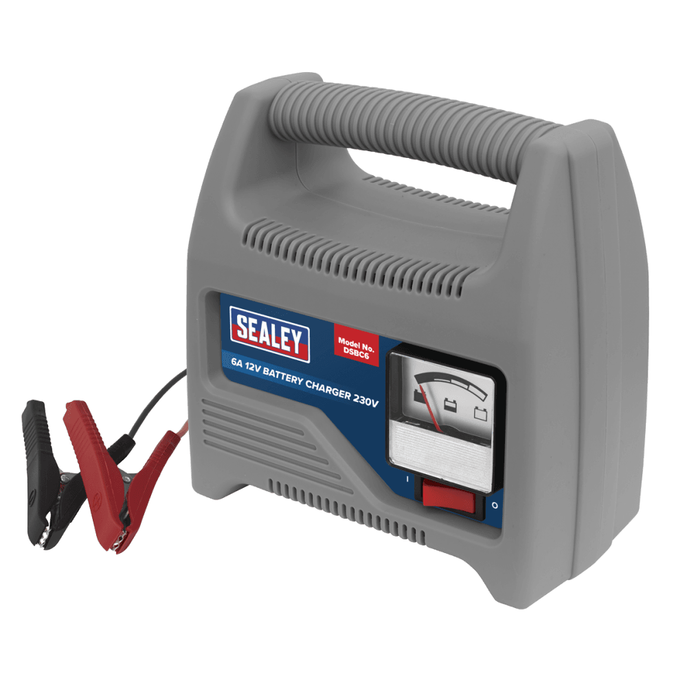 Sealey Battery Charger 12V 6A 230V Model No- DSBC6