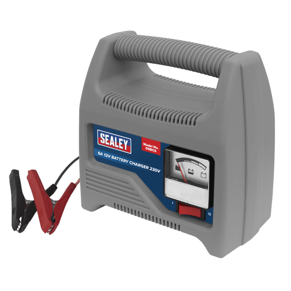 Sealey Battery Charger 12V 6A 230V Model No- DSBC6