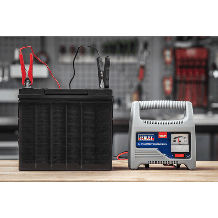 Sealey Battery Charger 12V 6A 230V Model No- DSBC6