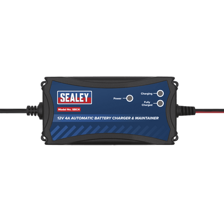 Sealey Battery Charger & Maintainer 12V 4A  Automatic Model No- SBC4