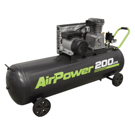 Sealey Air Compressor 200L Belt Drive 3hp Model No- SAC20030B