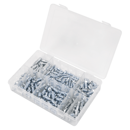 Sealey Bleed Nipple Assorted Box 160pc Model No- AB160BN