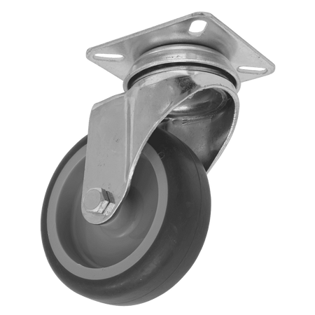 Sealey Medium-Duty Thermoplastic Swivel Castor Wheel 75mm - Trade Model No- SCW275SPEM