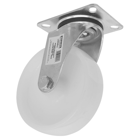 Sealey Heavy-Duty Nylon Swivel Castor Wheel 125mm - Trade Model No- SCW4125SPEM