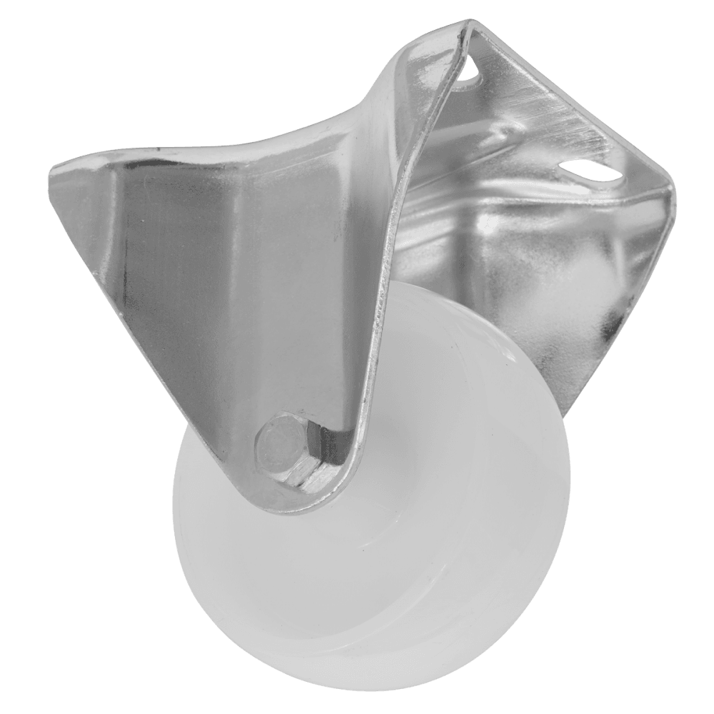Sealey Heavy-Duty Nylon Castor Wheel Fixed Plate 80mm - Trade Model No- SCW480FPEM