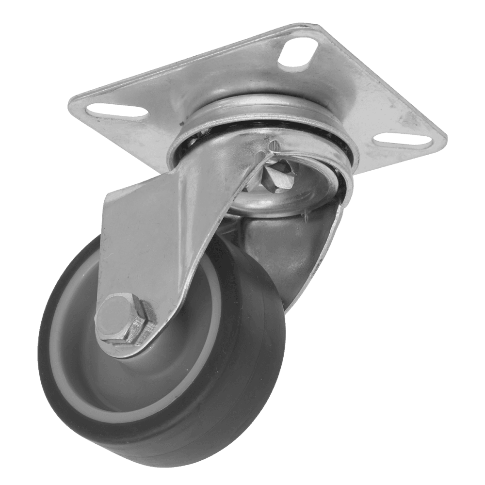 Sealey Medium-Duty Thermoplastic Swivel Castor Wheel 50mm - Trade Model No- SCW250SPEM