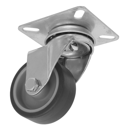 Sealey Medium-Duty Thermoplastic Swivel Castor Wheel 50mm - Trade Model No- SCW250SPEM