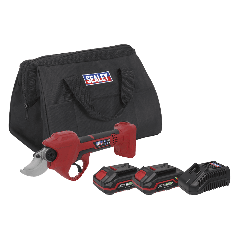 Sealey Cordless Pruning Shears Kit 20V - 2 Batteries Model No- CP20VPSKIT