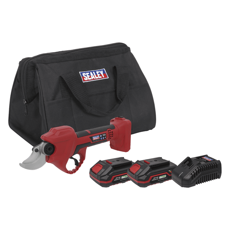 Sealey Cordless Pruning Shears Kit 20V - 2 Batteries Model No- CP20VPSKIT