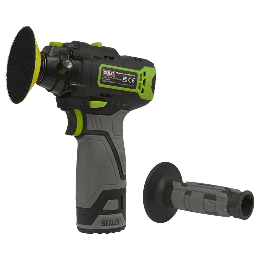 Sealey Cordless Polisher 75mm 10.8V 2Ah Model No- CP108VCP