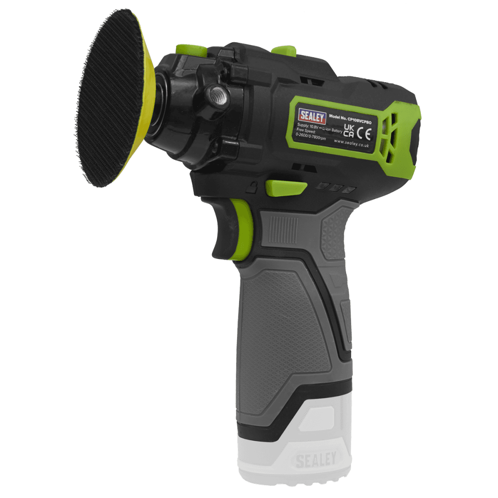 Sealey Cordless Polisher 75mm 10.8V 2Ah Model No- CP108VCP