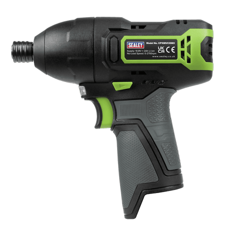 Sealey Cordless Impact Driver 1/4"Hex Drive 10.8V - Body Only Model No- CP108VCIDBO