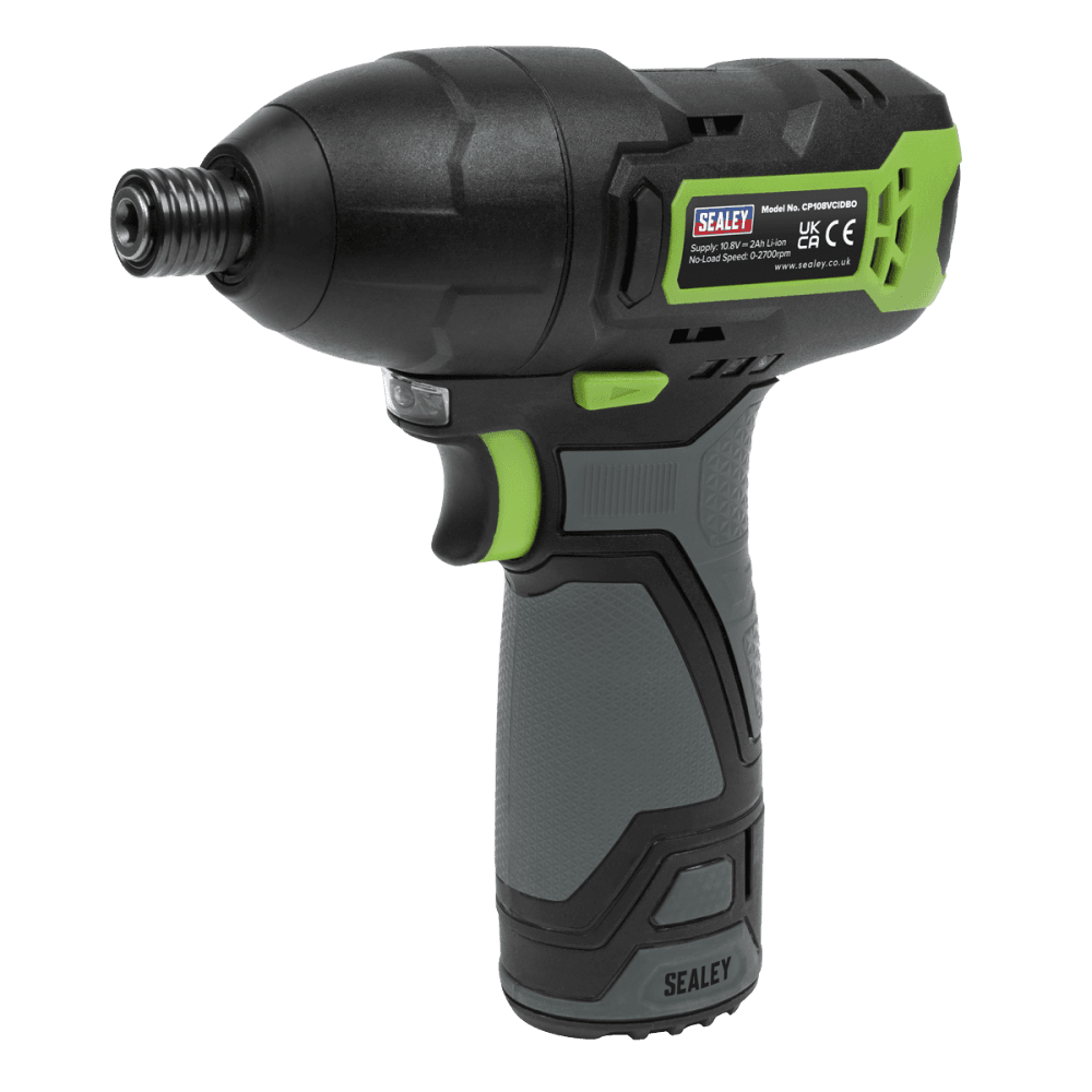 Sealey Cordless Impact Driver 1/4"Hex Drive 10.8V - Body Only Model No- CP108VCIDBO
