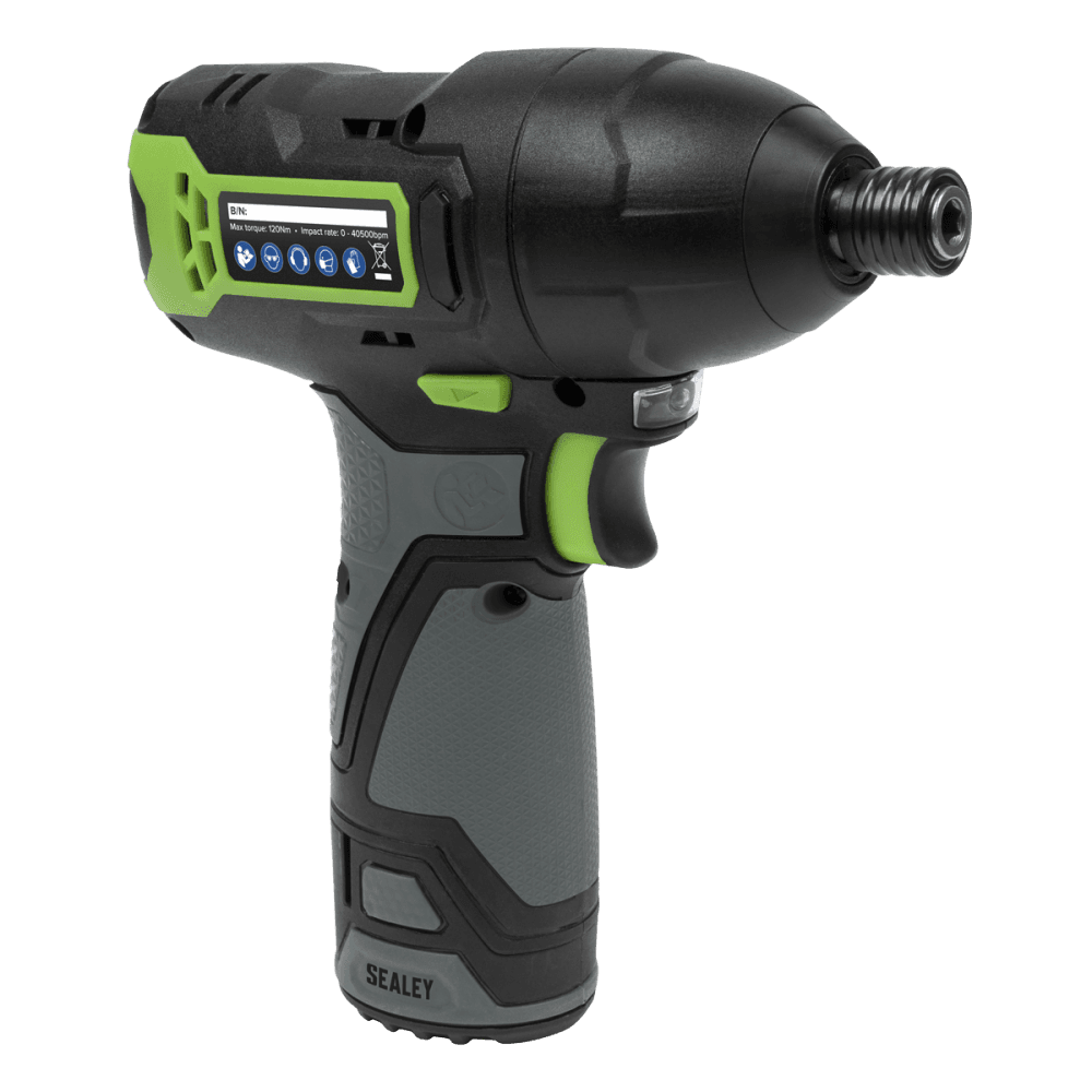 Sealey Cordless Impact Driver 1/4"Hex Drive 10.8V - Body Only Model No- CP108VCIDBO