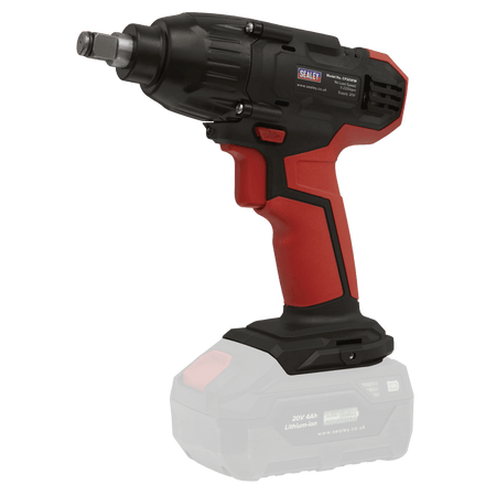Sealey Impact Wrench Kit 1/2"Sq Drive 230Nm 20V 4Ah Model No- CP20VIWKIT1