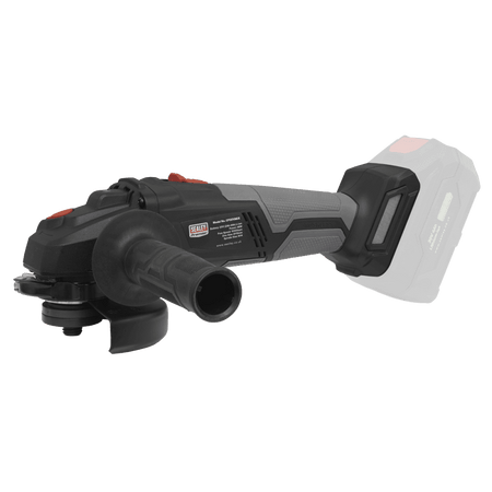 Sealey Premier SV20 Series 115mm Brushless Cordless Angle Grinder Kit 20V 4Ah Model No- CP20VAGXKIT1