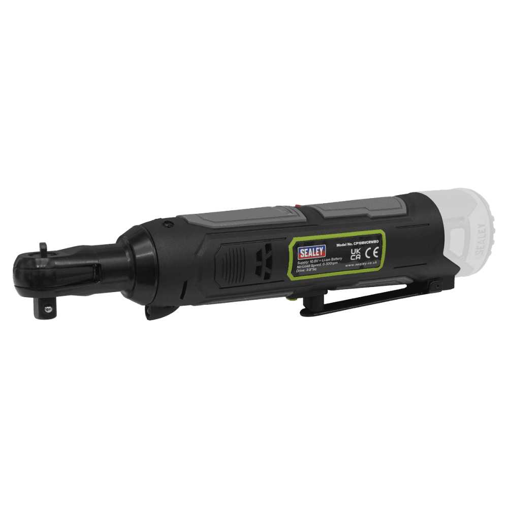 Sealey Cordless Ratchet Wrench 3/8"Sq Drive 10.8V - Body Only Model No- CP108VCRWBO