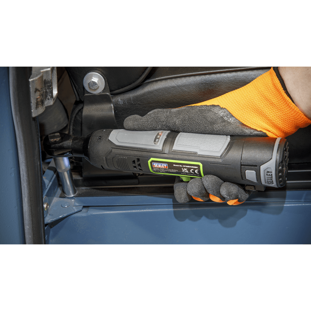 Sealey Cordless Ratchet Wrench 3/8"Sq Drive 10.8V - Body Only Model No- CP108VCRWBO