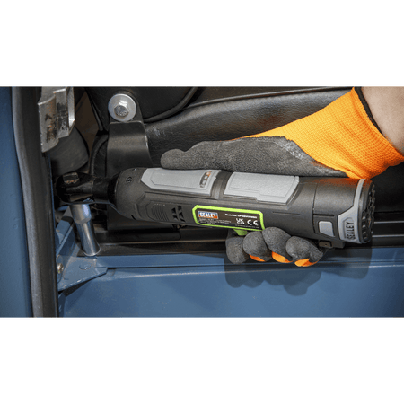 Sealey Cordless Ratchet Wrench 3/8"Sq Drive 10.8V - Body Only Model No- CP108VCRWBO