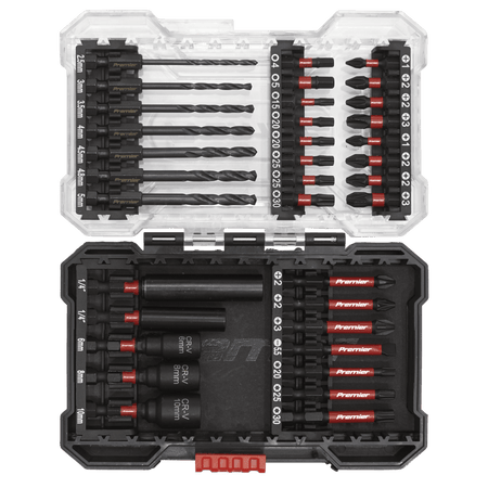 Sealey Power Tool Bit Set 35pc Impact Grade Model No- AK8284